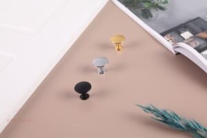 Düz Düğme Yuvarlak Kulp Modelleri Dolap Çekmece Mobilya Mutfak Kulbu